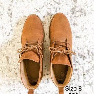 Franco Sarto suade shoes